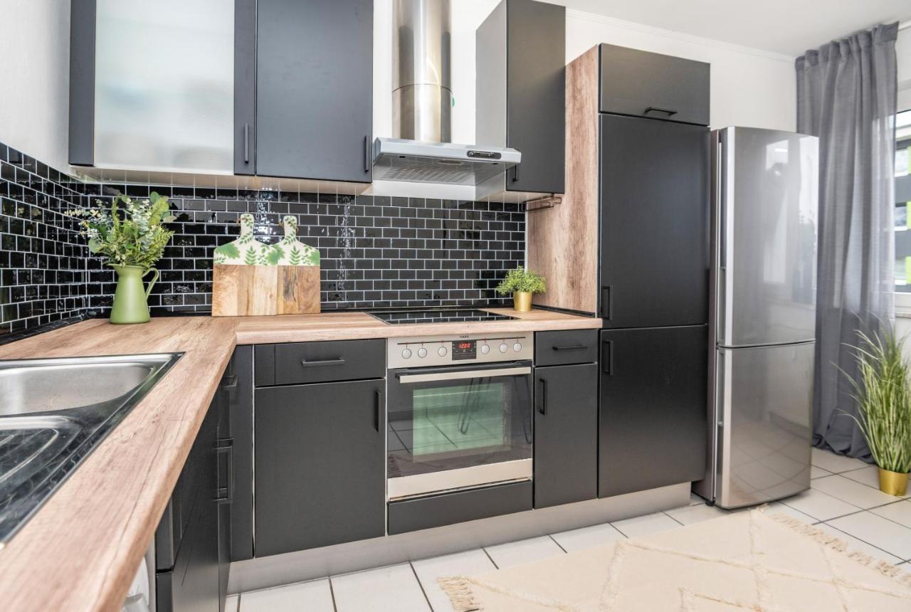 3-Zimmer-Wohnung Nahe Essen City, Bis 5 Personen, Smarttv, Wifi, Balkon Exterior photo